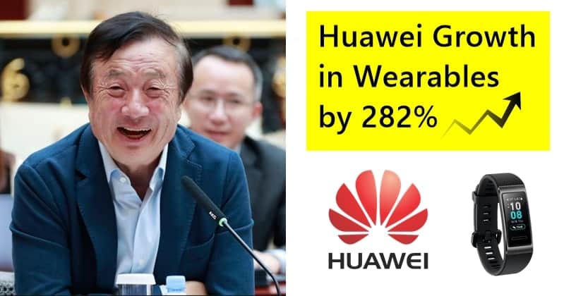 Huawei Witnessed Huge Growth in Wearables Market