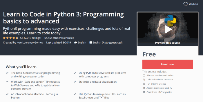 Learn To Code In Python 3 Learn To Code In Python 3