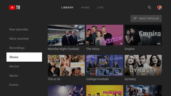 Youtube TV Youtube TV