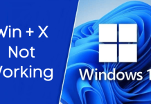 How to Fix Win + X Not Working in Windows 11? Fix Win + X Not Working in Windows 11